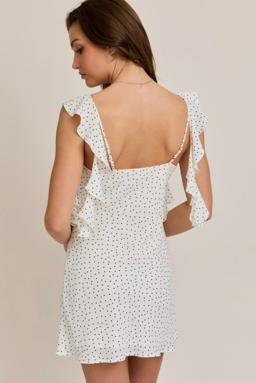 Presley Polka Dot Mini Dress