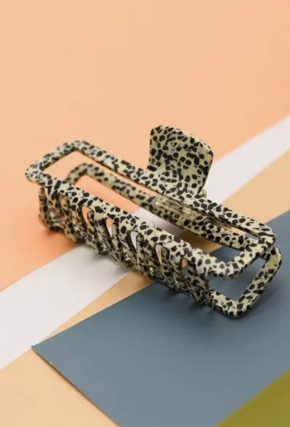 1 LEFT | Dalmatian Large Hair Claw Clip