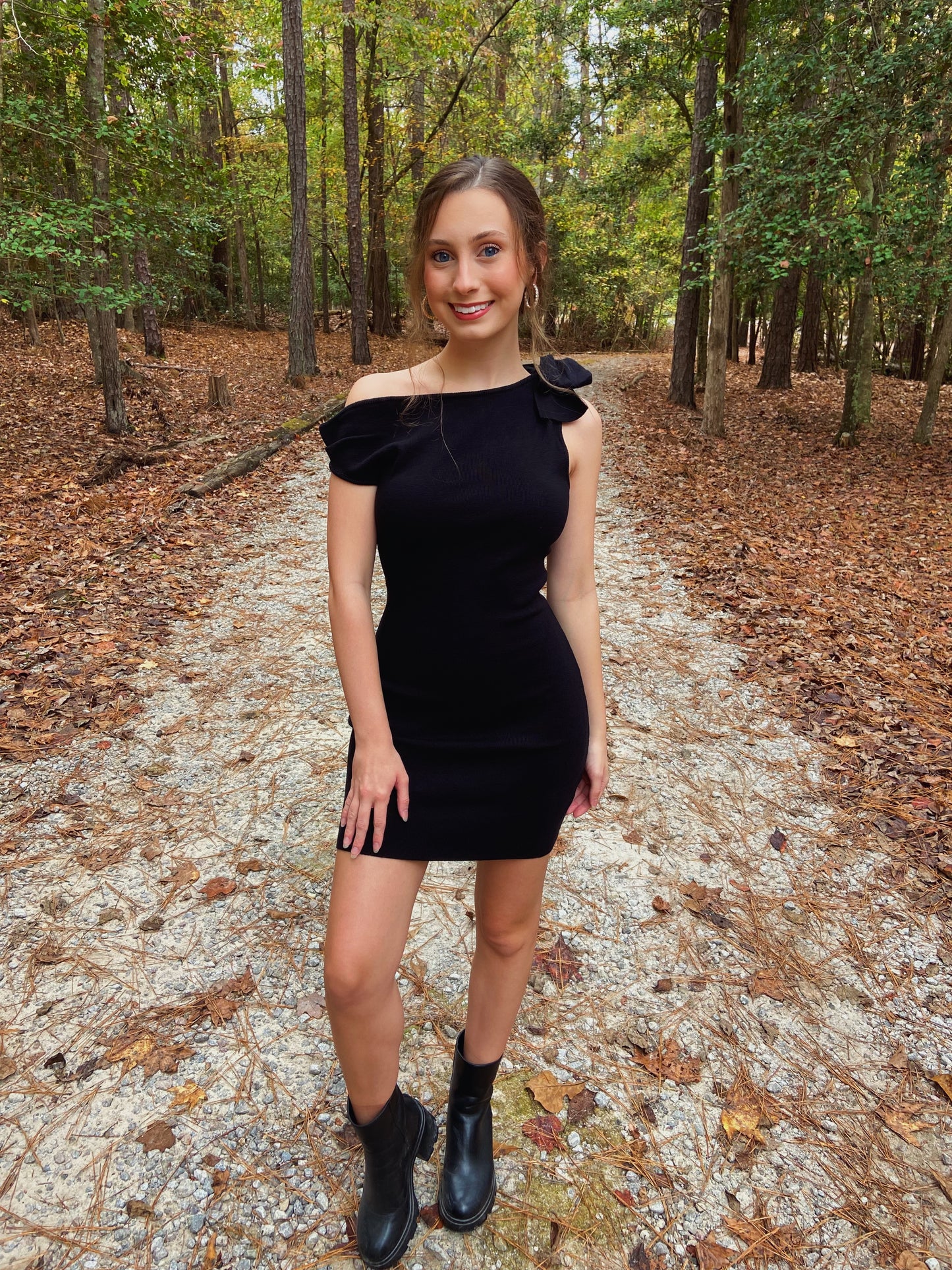 M & L LEFT | Holiday Mini Dress