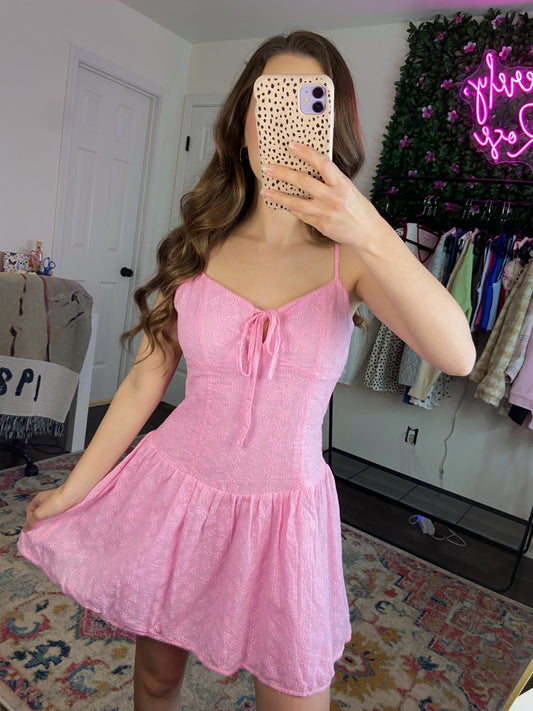 1 LARGE LEFT | Pretty in Pink Mini Dress