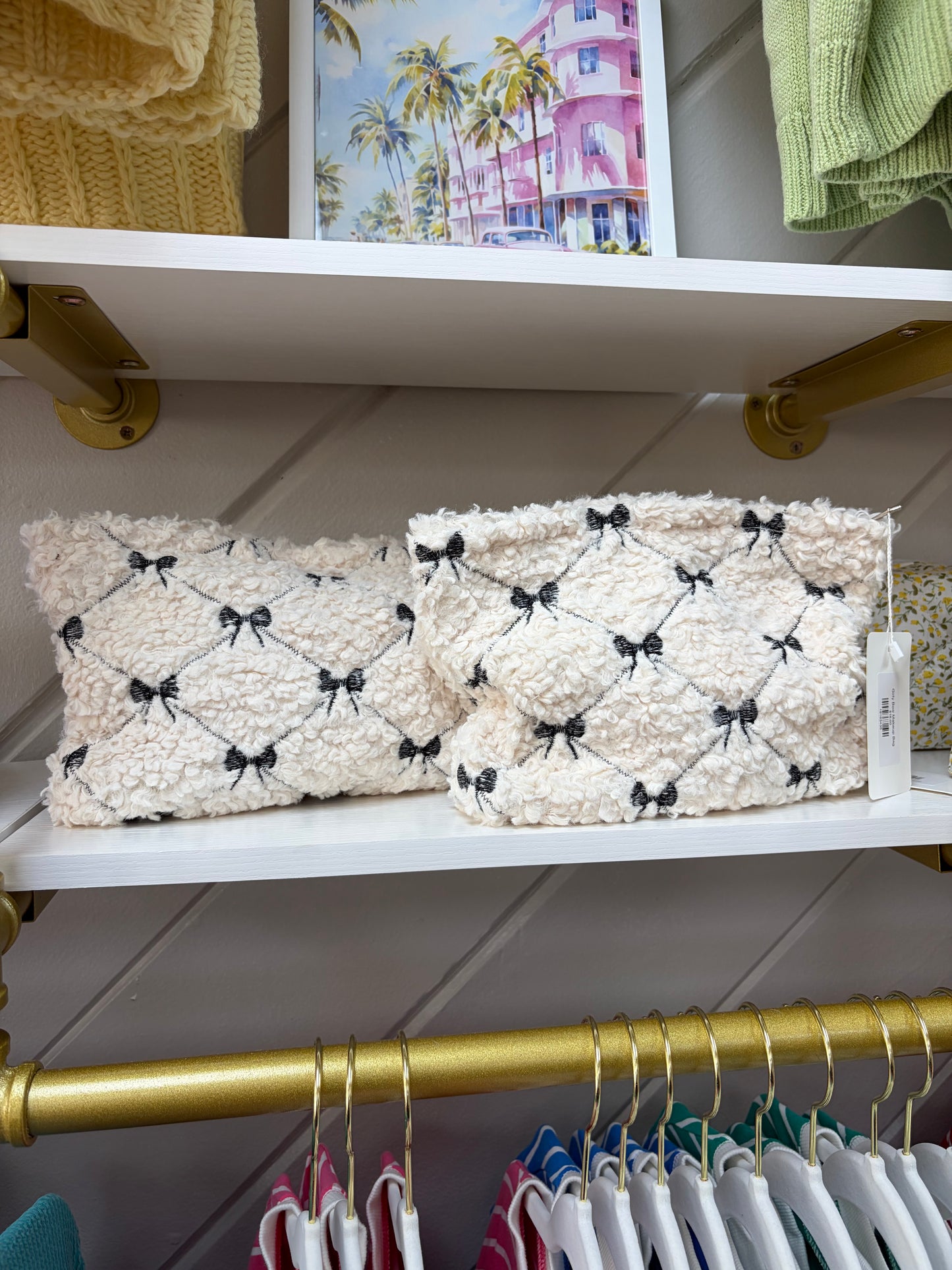 Girly Bow Makeup Bag