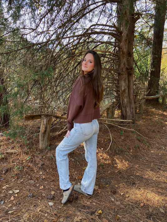 Tessa Sweater - Brown