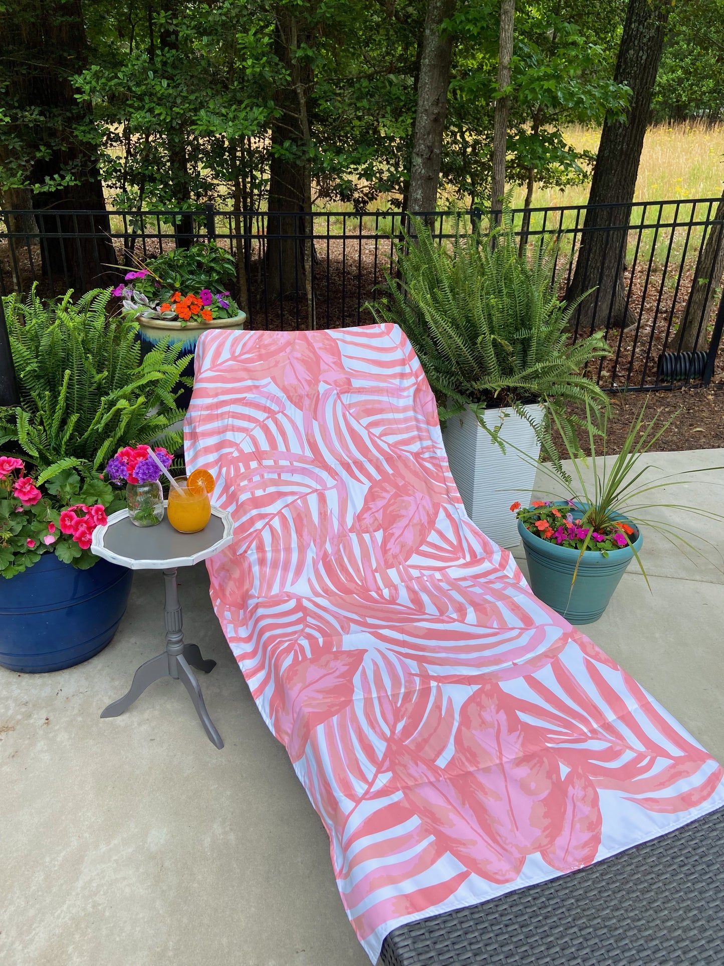 Palm Dreams Microfiber Beach Towel