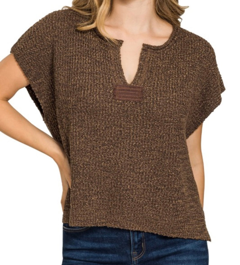 Brielle Top - Brown