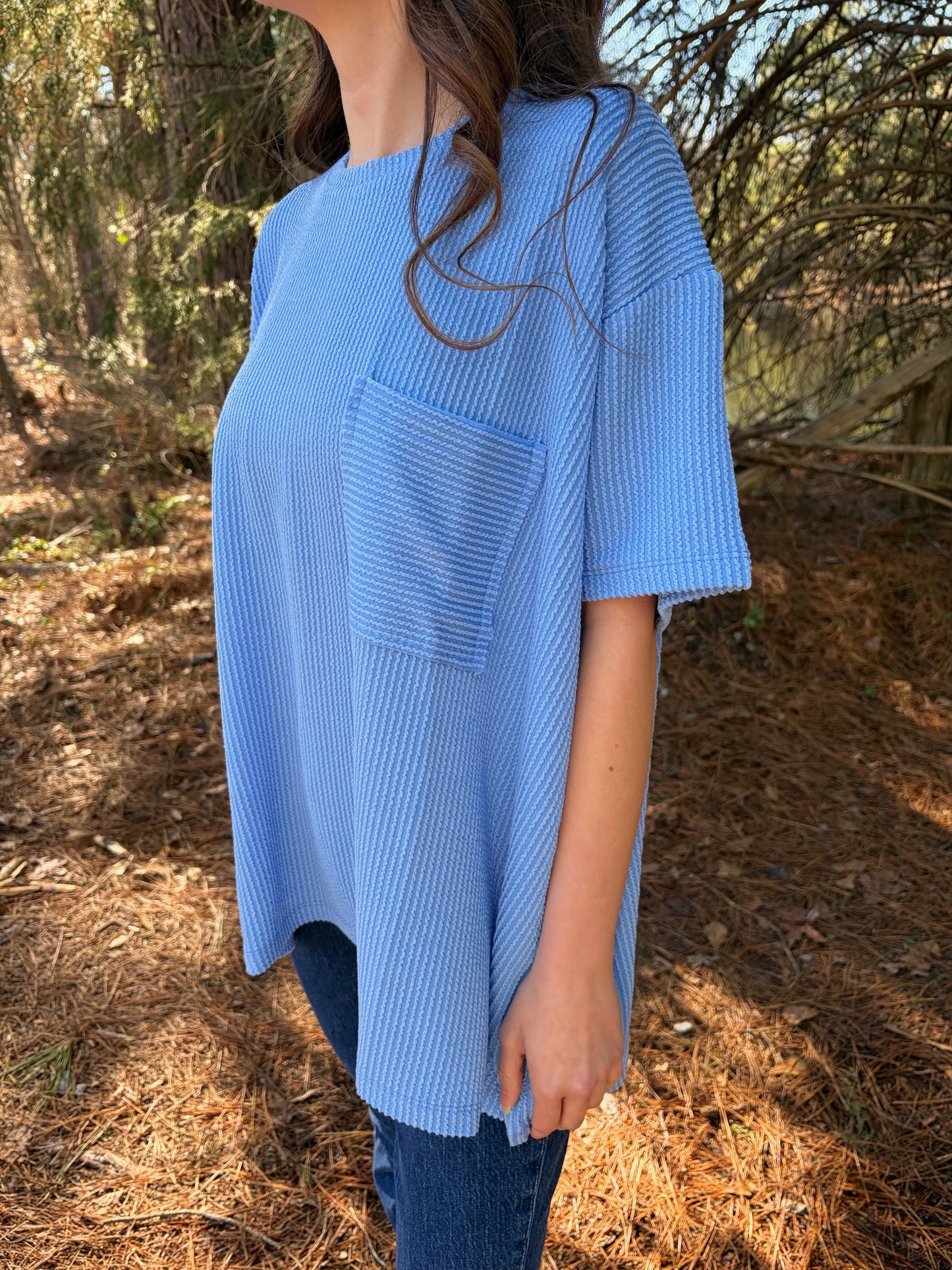 Bailey Front Pocket Top