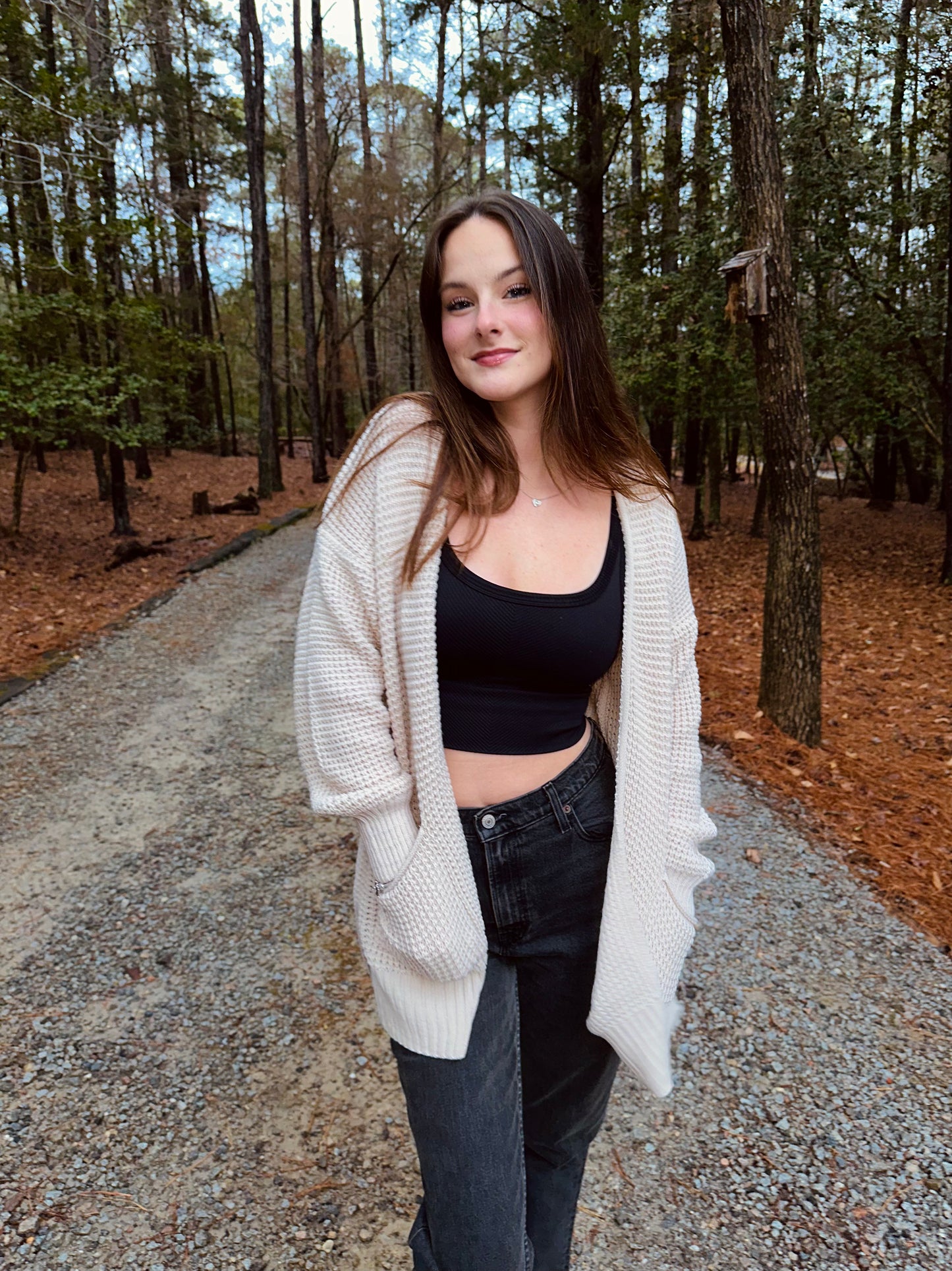 Londyn Cardigan - Sand Beige