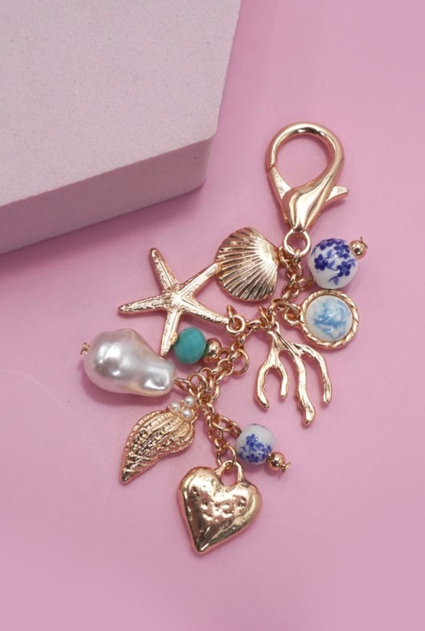 Sea Treasure Bag Charm