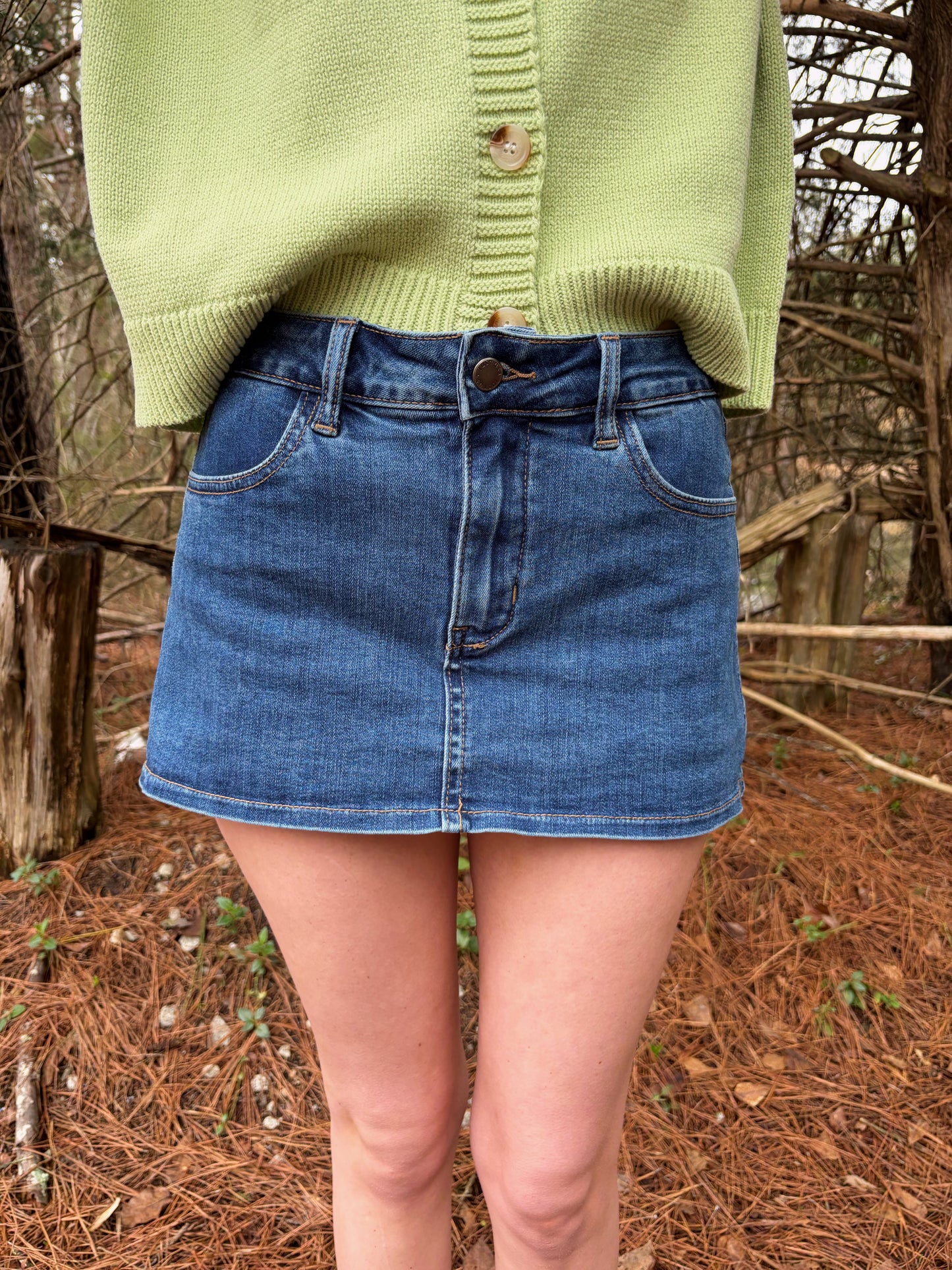 Parker Denim Skort