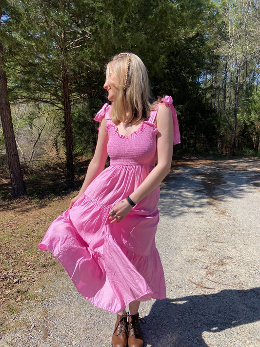 M & L LEFT | Sunday Best Dress - Pink