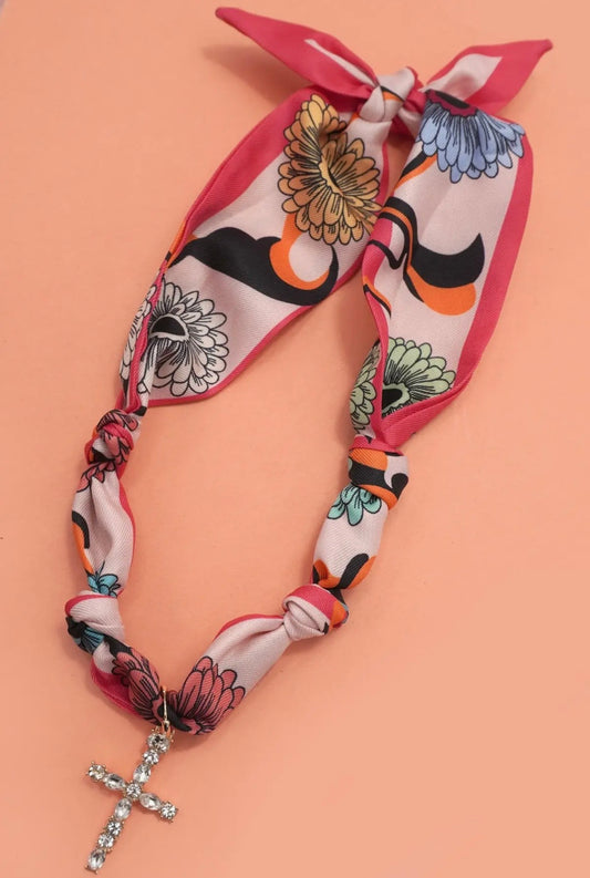 Sunday Scarf Necklace