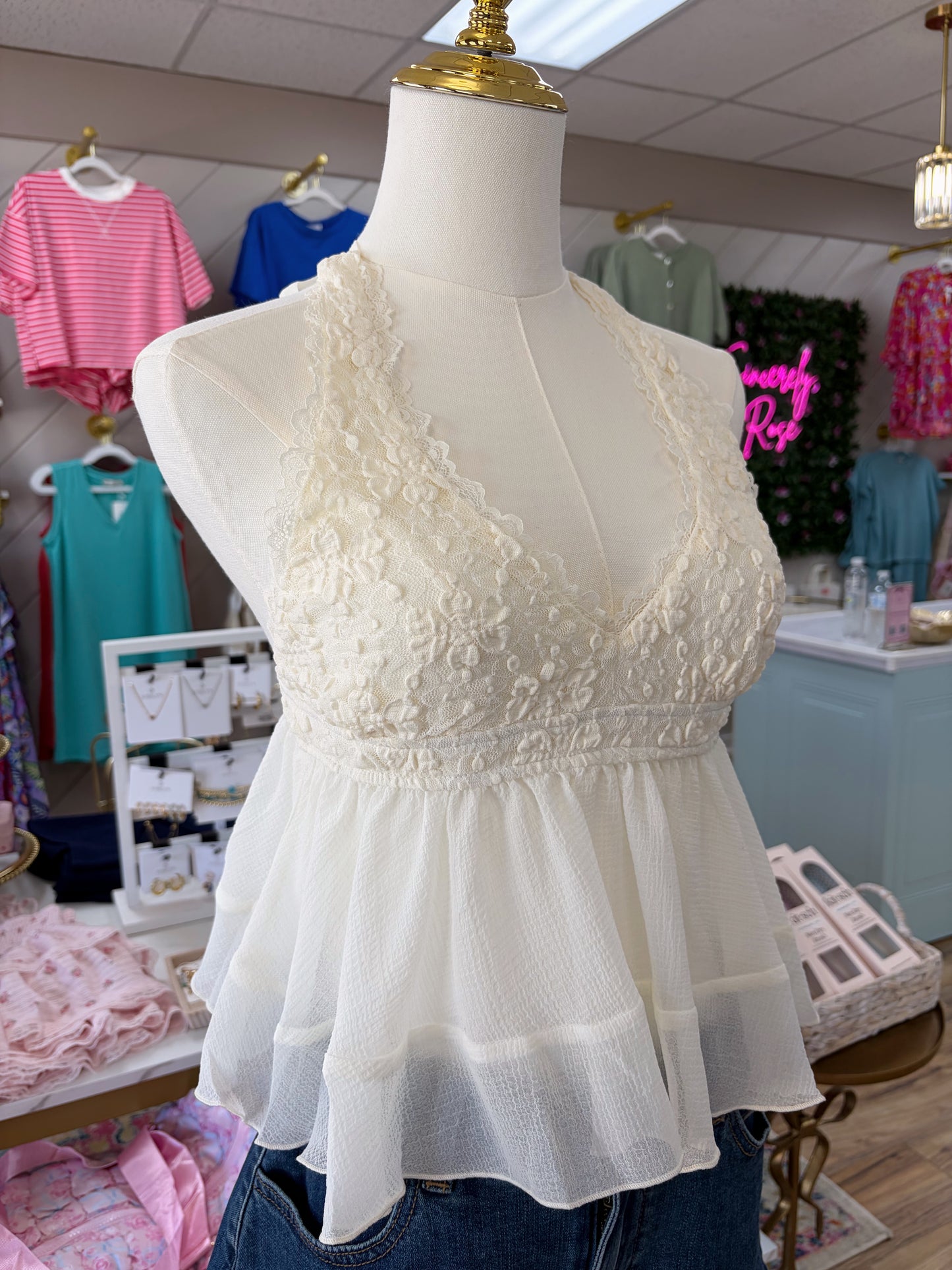 Angel Halter Top