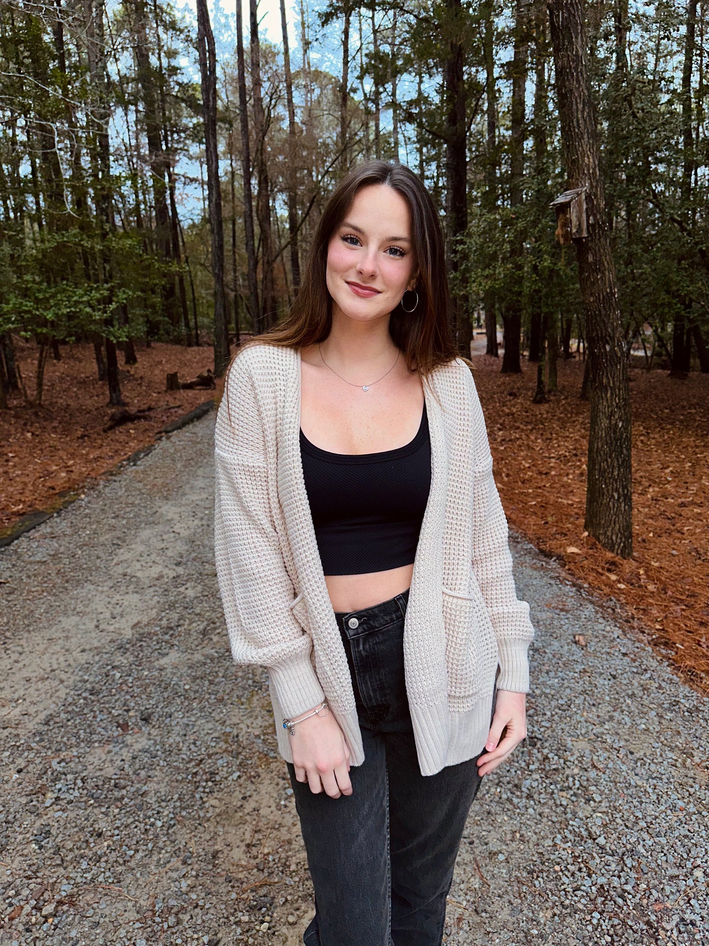Londyn Cardigan - Sand Beige