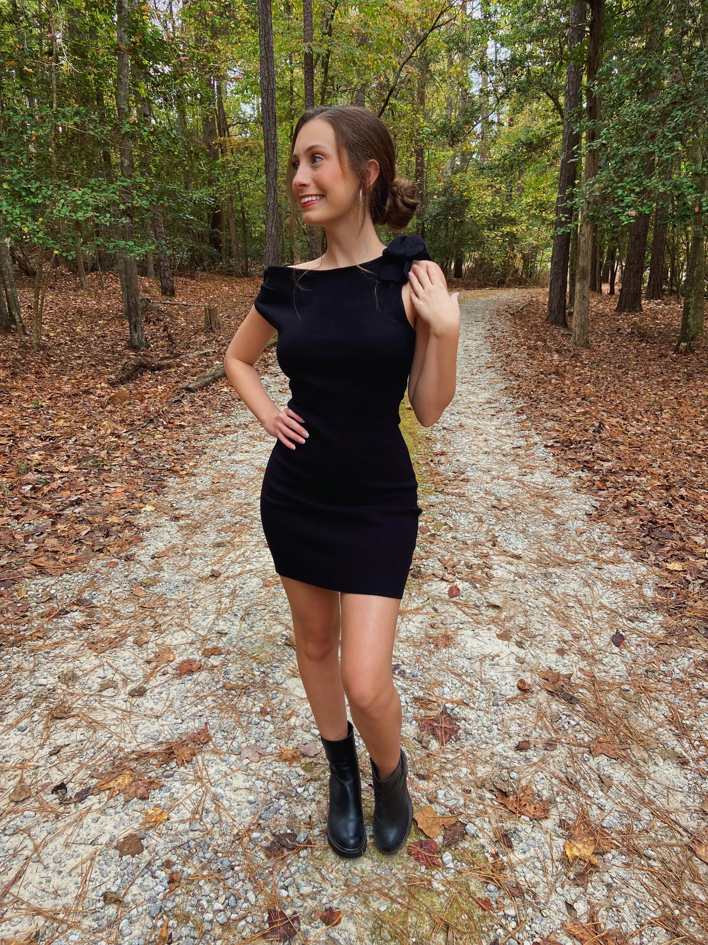 M & L LEFT | Holiday Mini Dress