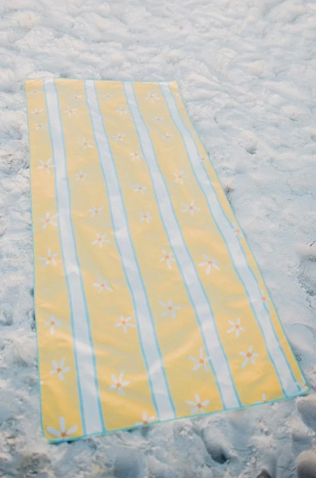 Lemons Reversible Microfiber Beach Towel
