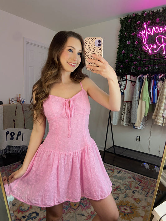 1 LARGE LEFT | Pretty in Pink Mini Dress
