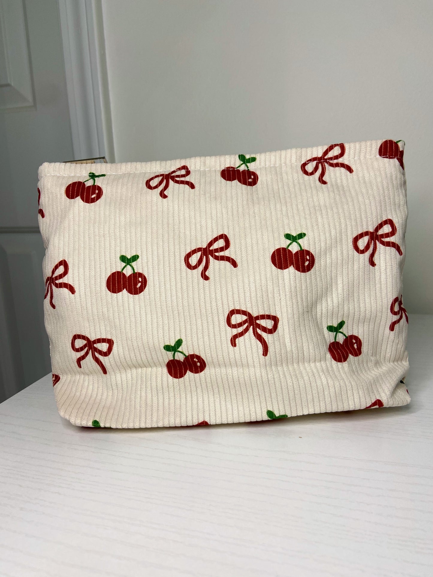 Sweet Cherry Makeup Bag
