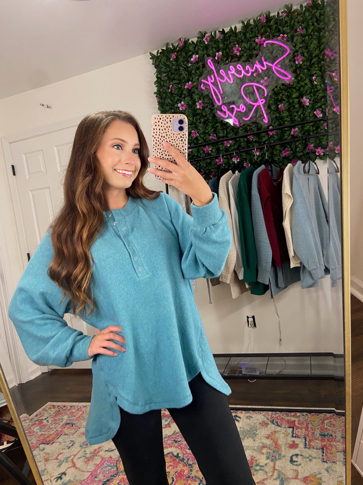 Airy Sweater - Dusty Teal