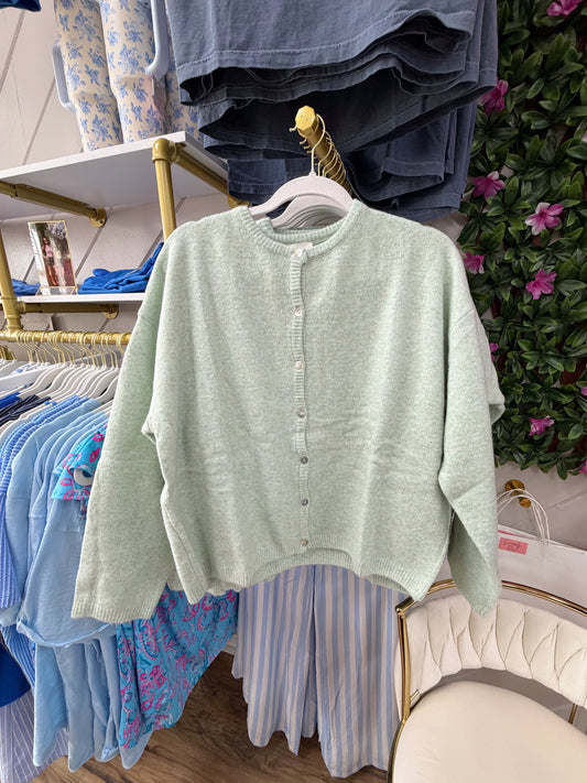 Mint Cardigan