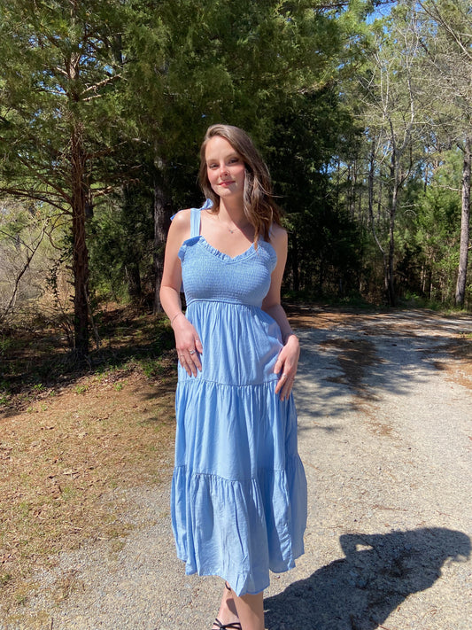 LARGE LEFT | Sunday Best Dress - Light Blue
