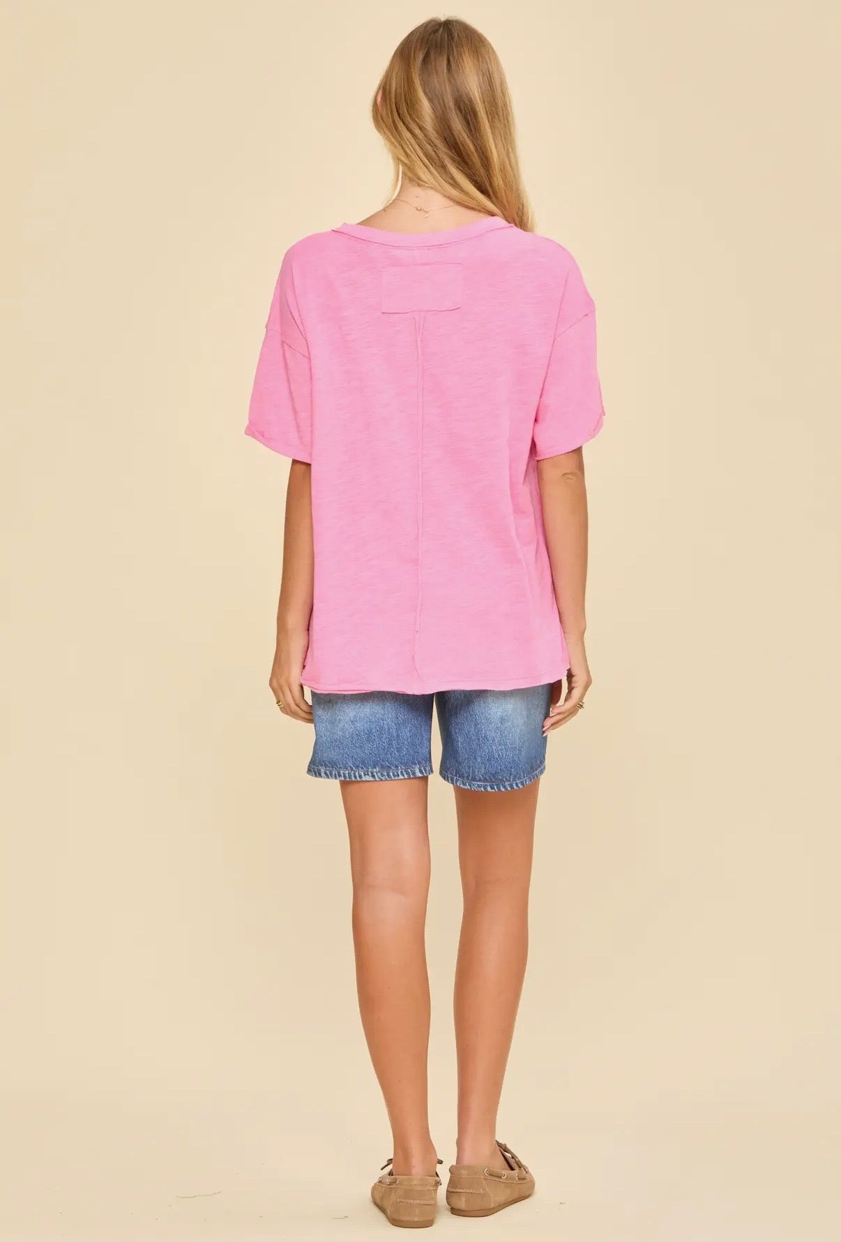 Pink Cotton Top