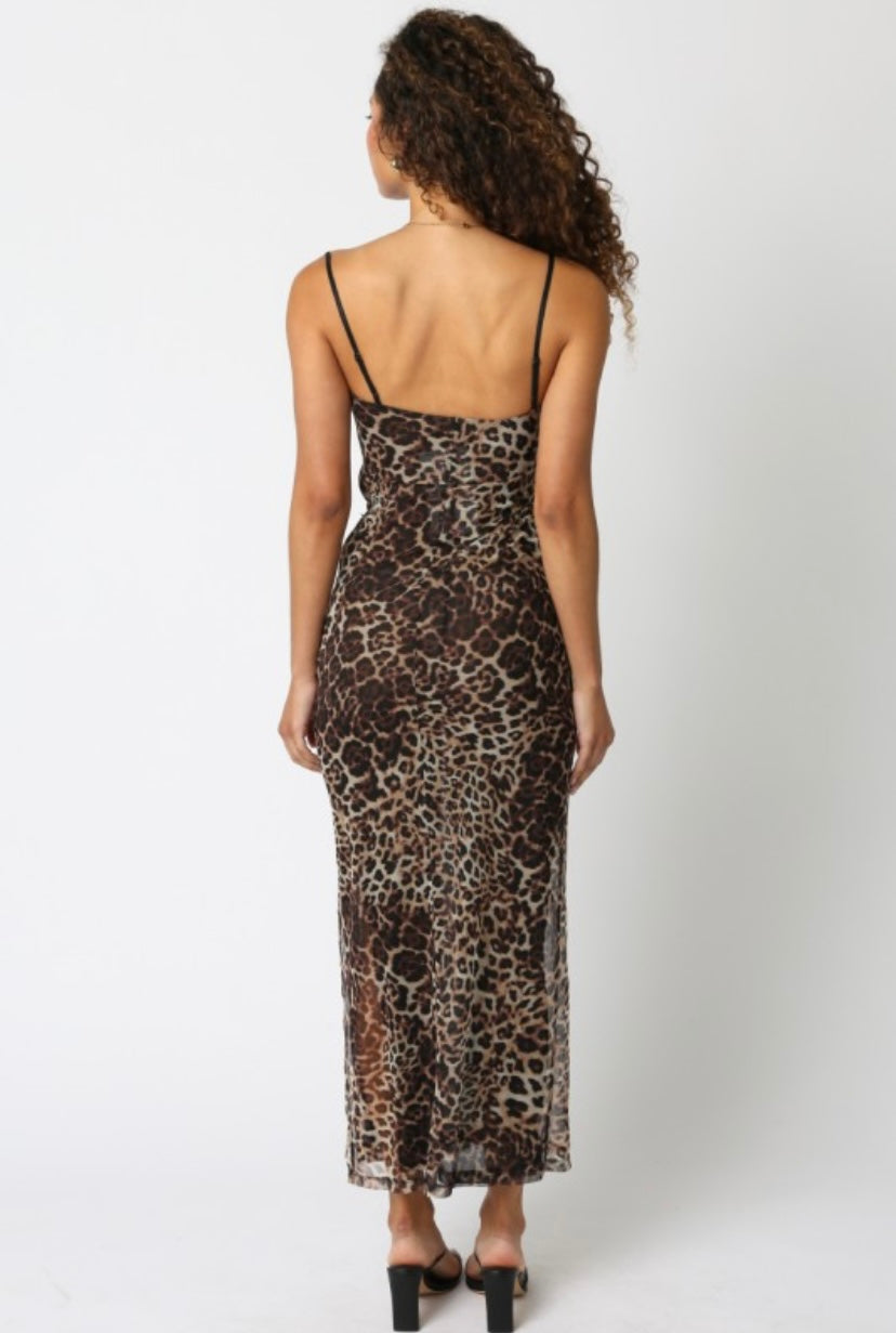 S & M LEFT | Leopard Dress