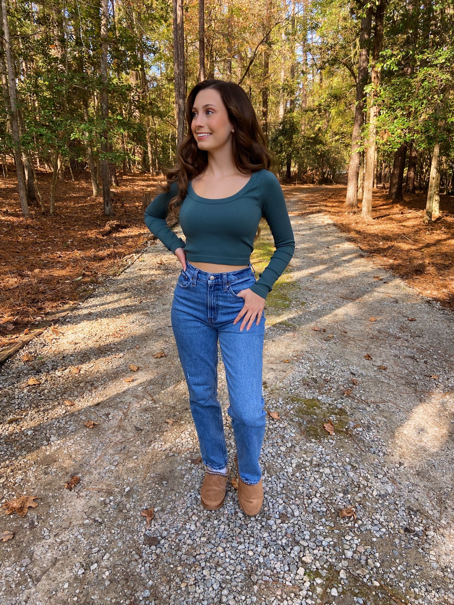 Forest Green Long Sleeve