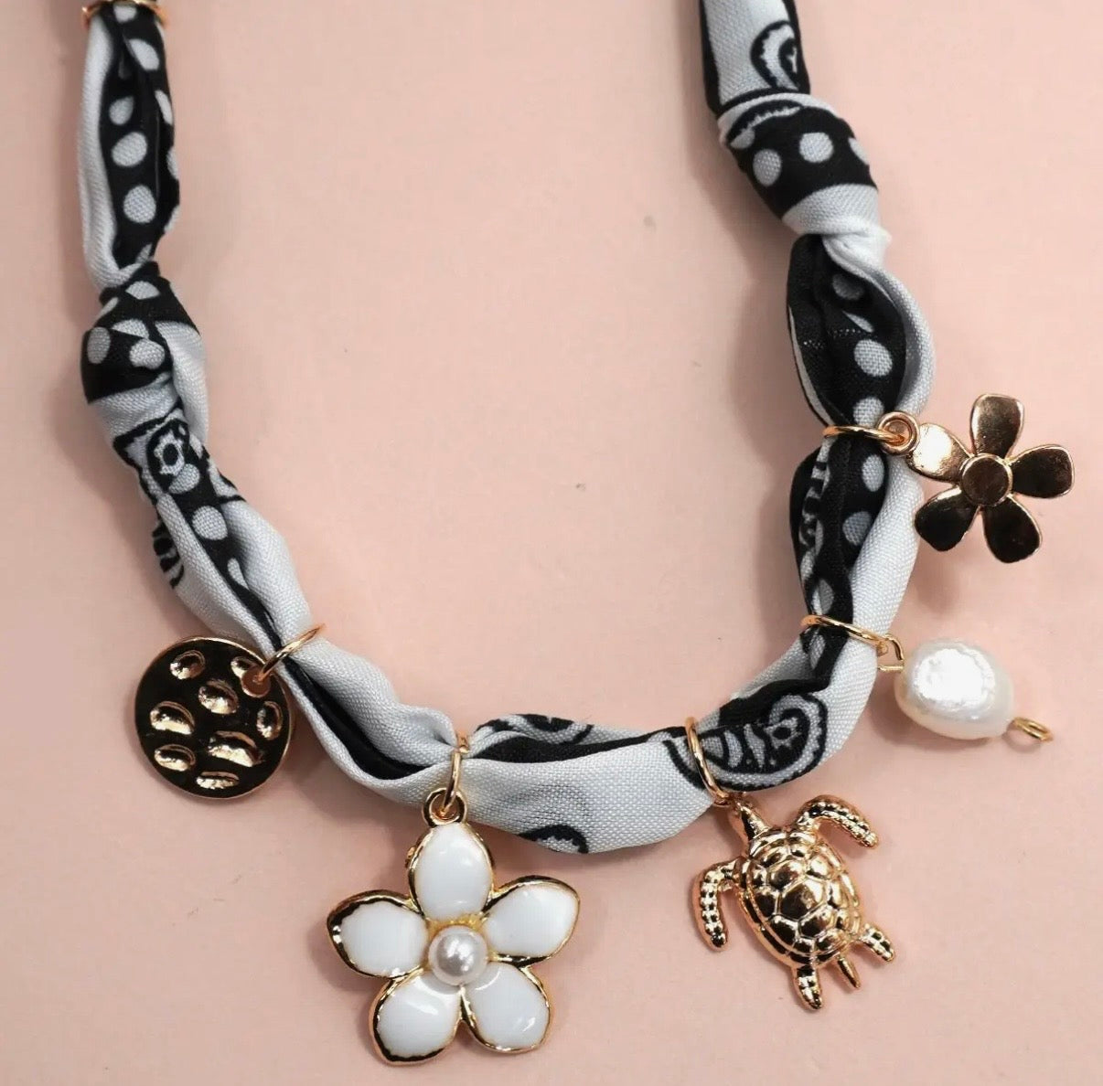 Seaside Charm Scarf Necklace
