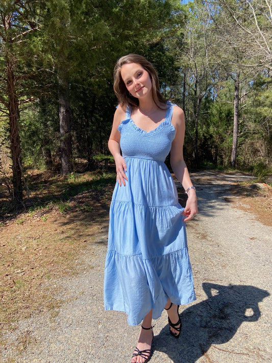 LARGE LEFT | Sunday Best Dress - Light Blue