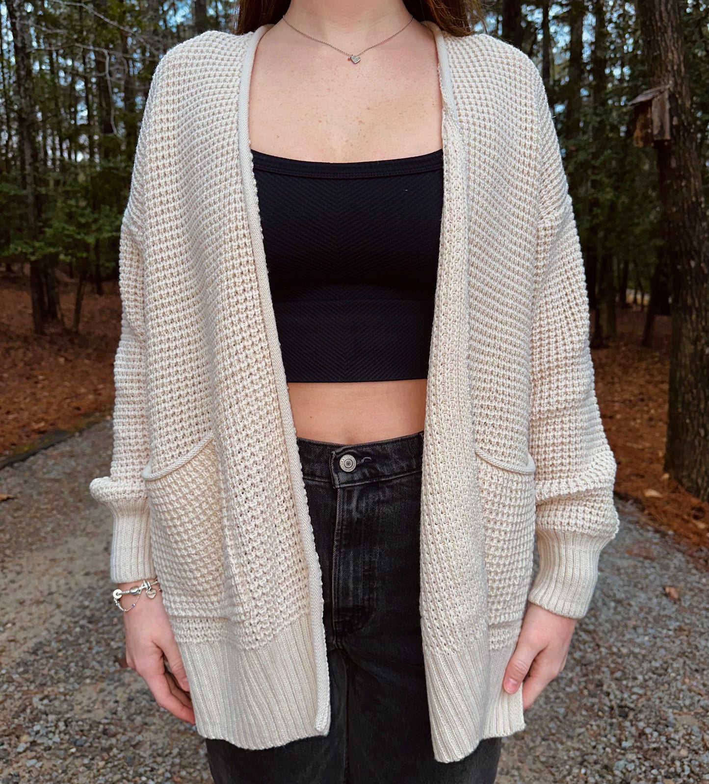 Londyn Cardigan - Sand Beige