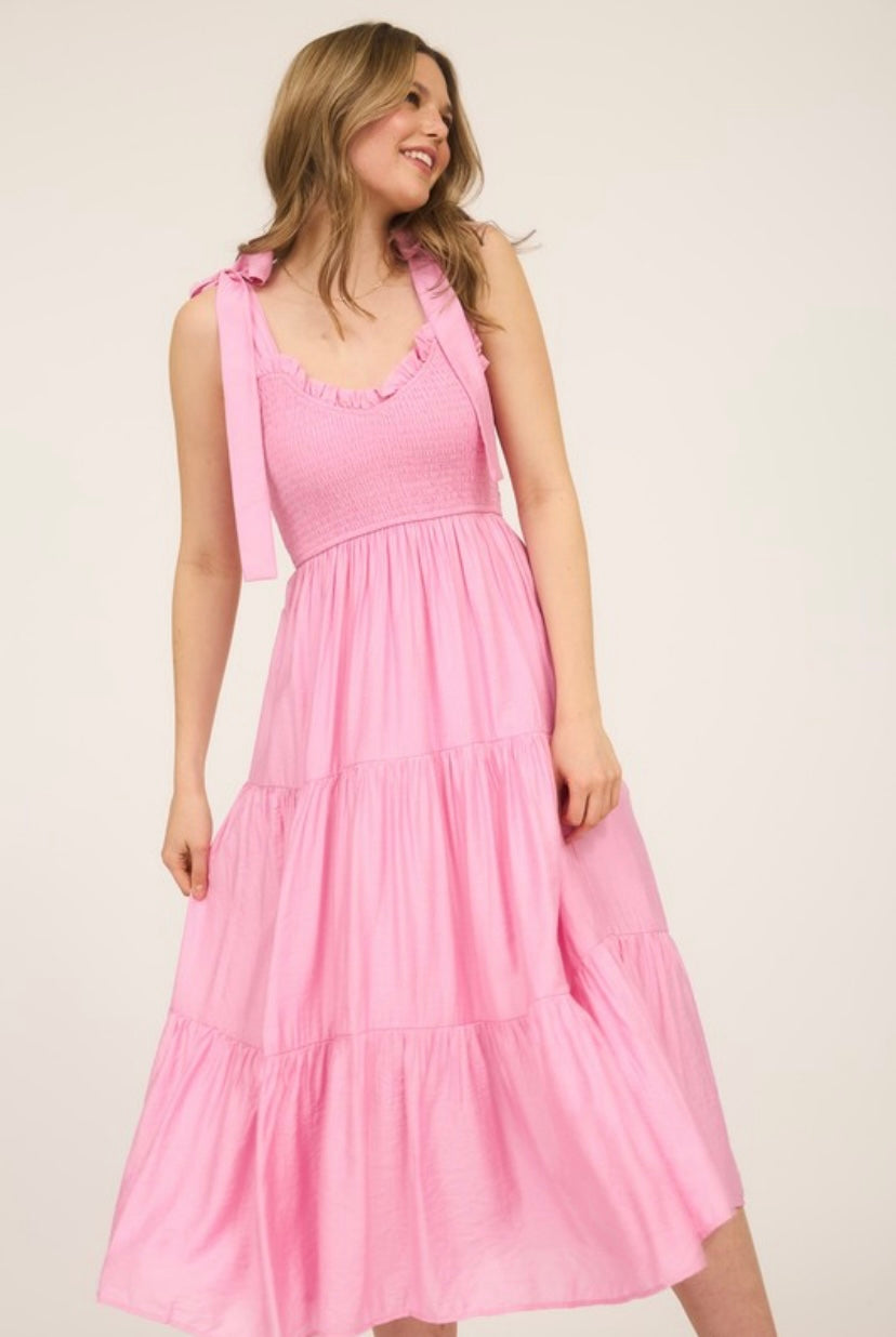 Sunday Best Dress - Pink