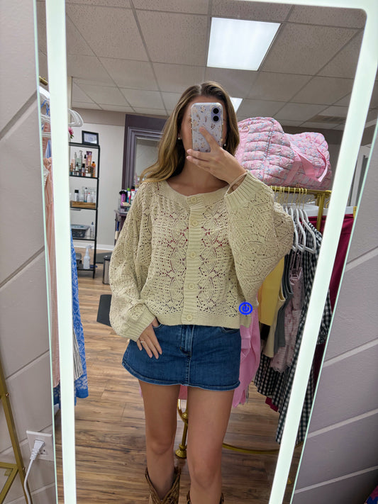 S & M LEFT | Keepsake Cardigan