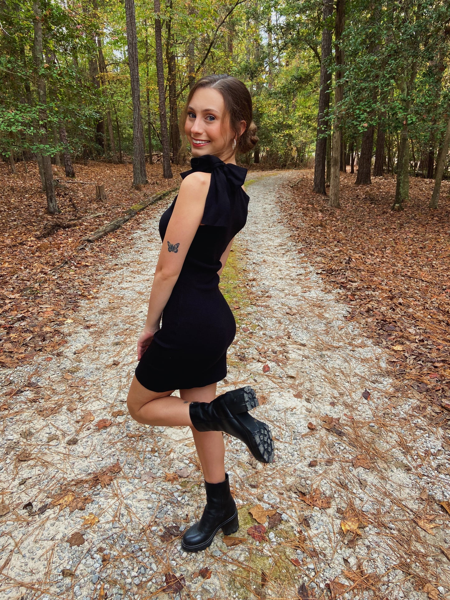 M & L LEFT | Holiday Mini Dress