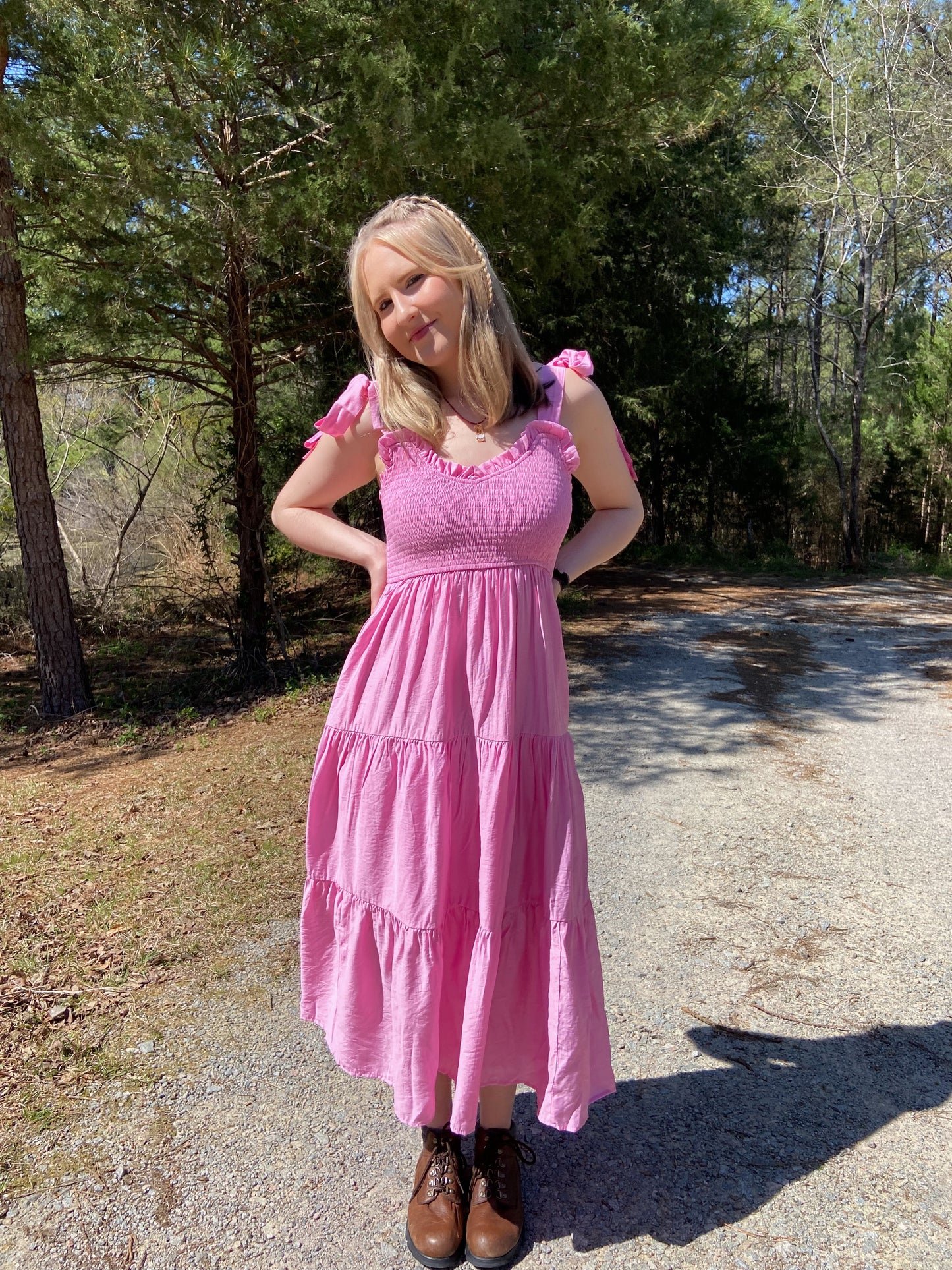 Sunday Best Dress - Pink