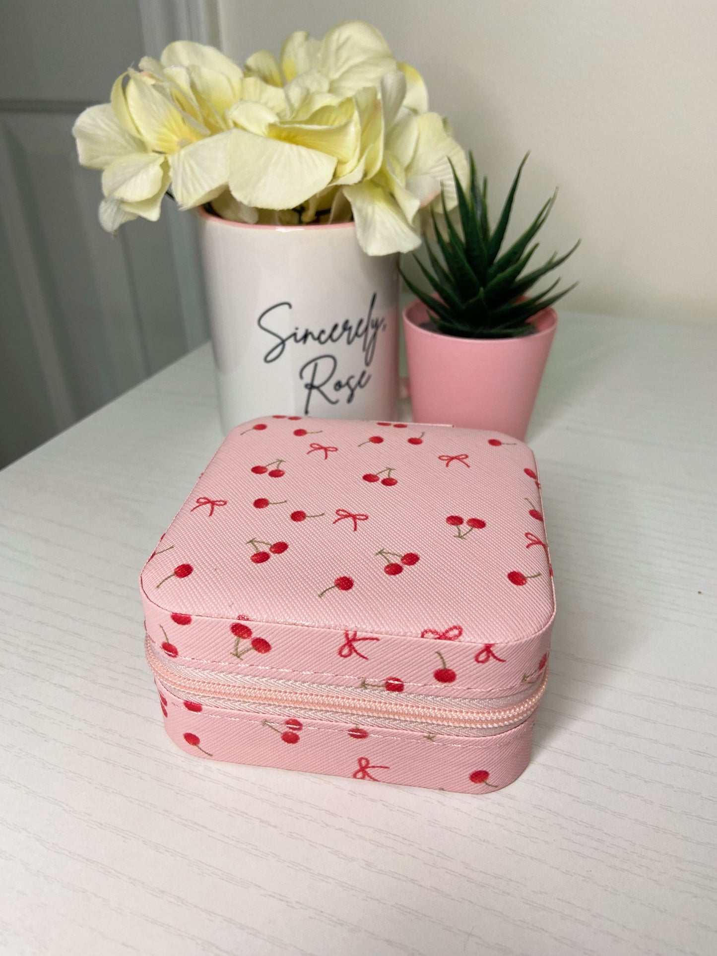 Cherry Jewelry Case