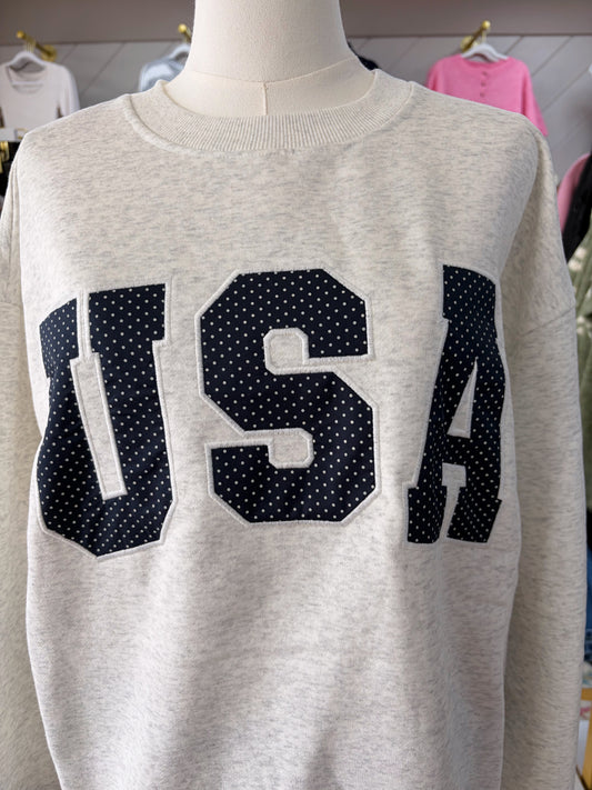 USA Gray Sweatshirt
