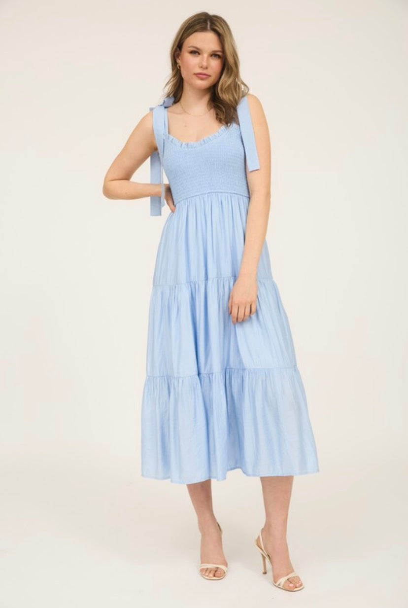 Sunday Best Dress - Light Blue