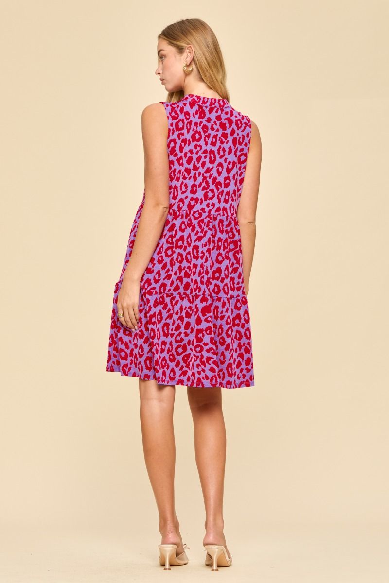 M & L LEFT | Lizzy Leopard Dress