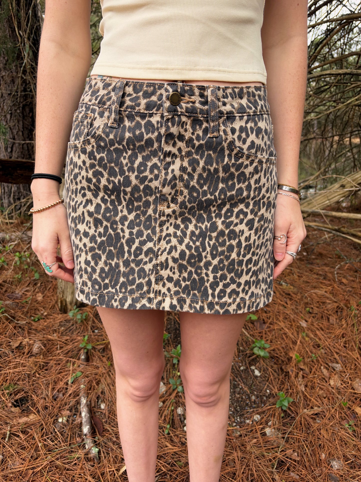 Leopard Skirt