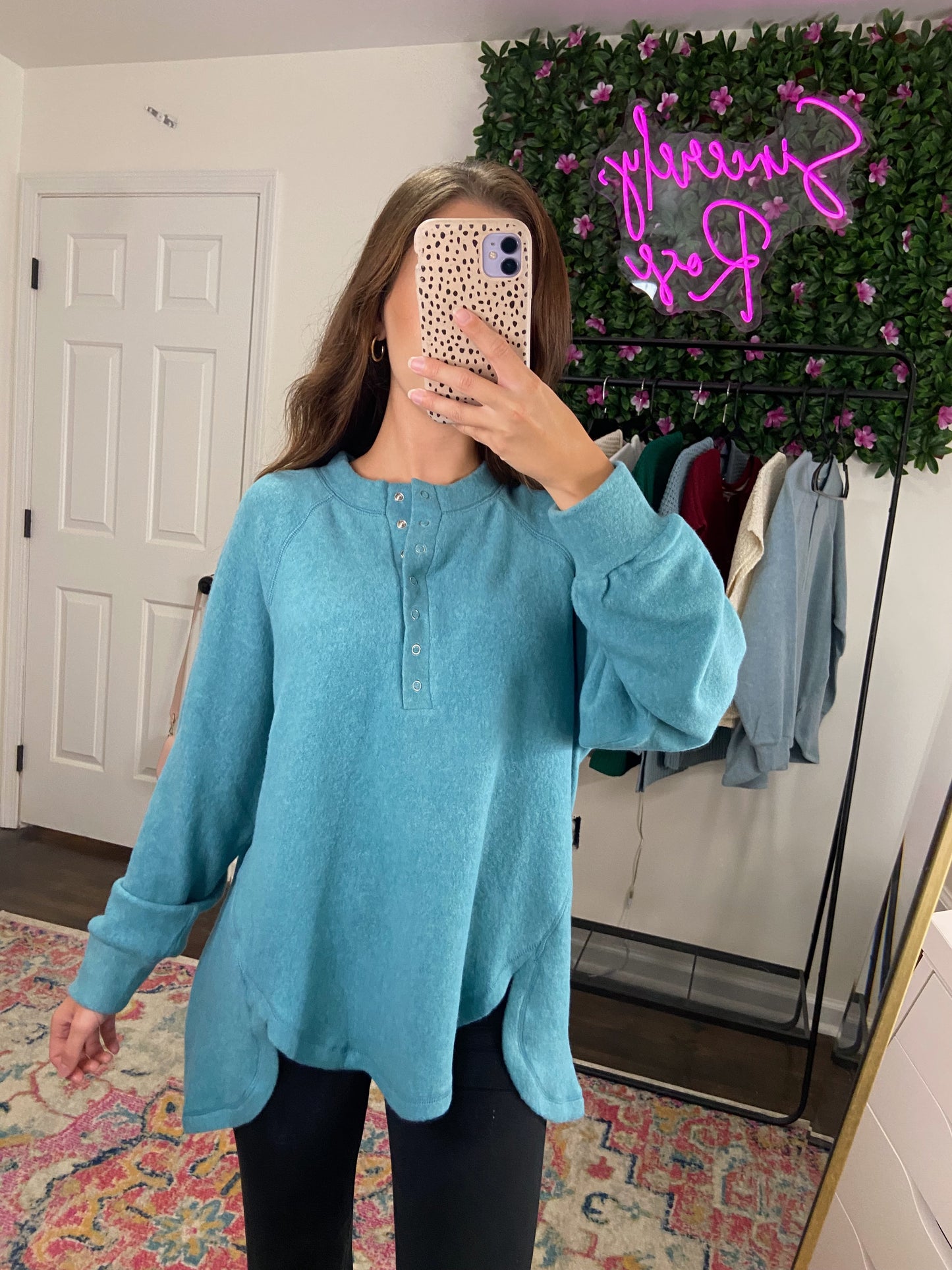 Airy Sweater - Dusty Teal