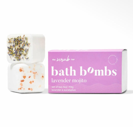 Lavender Mojito Bath Bombs
