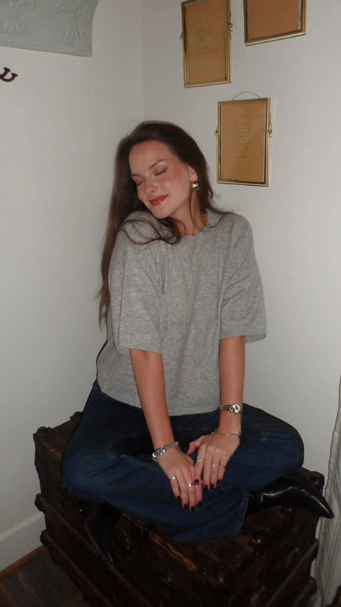 Heather Sweater Top