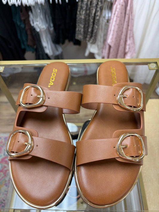 Maribel Sandal - Tan