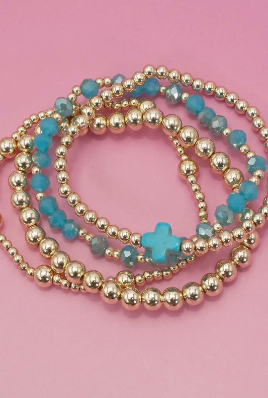 Turquoise Beaded Bracelet