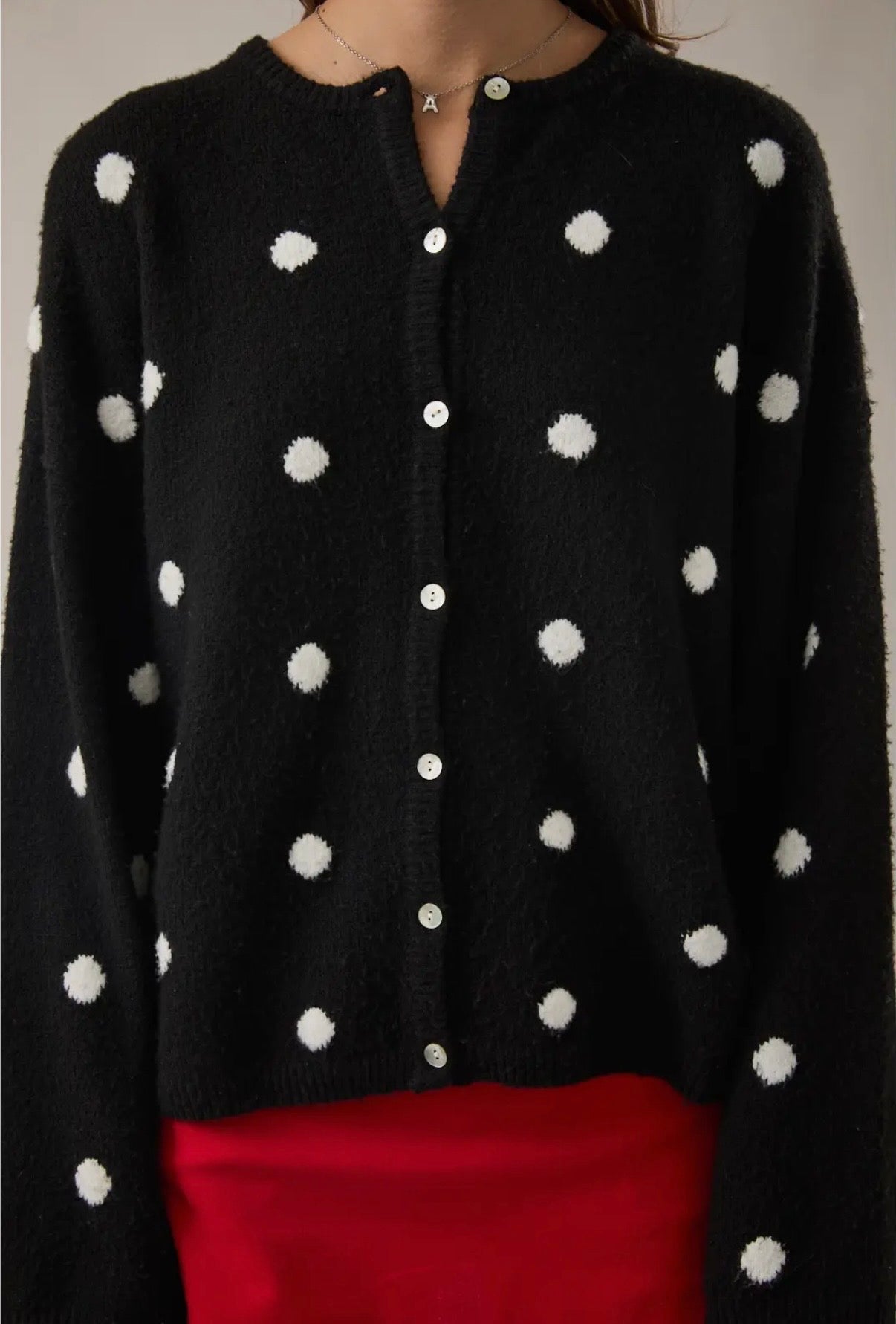 Polka Dot Cardigan