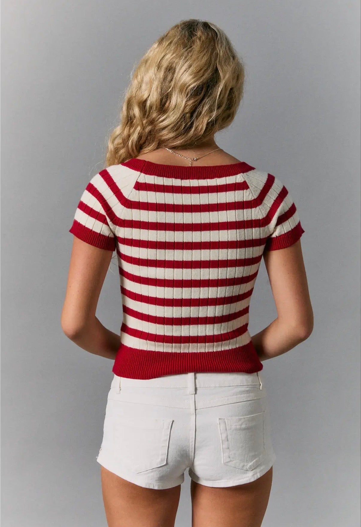 All-American Knit Top