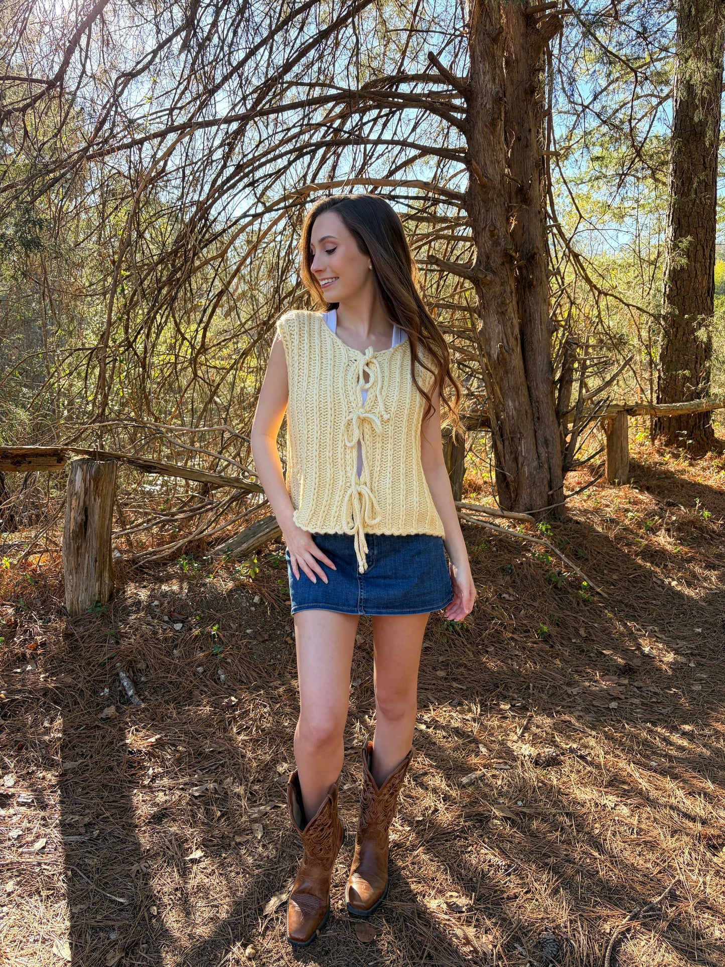 Lemon Drop Sweater Vest