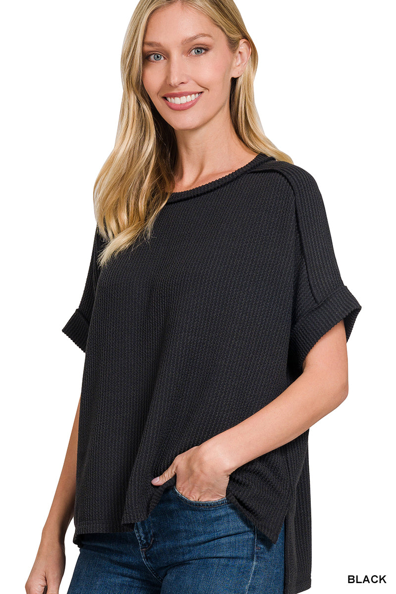 1 S/M LEFT | Riley Ribbed Top