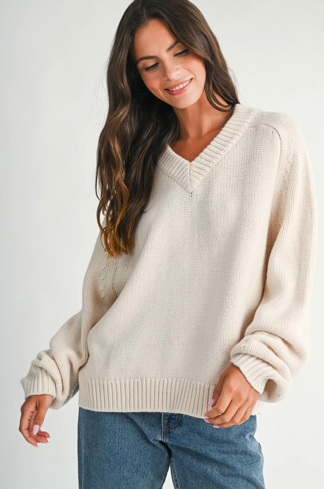 Lodge Sweater - Cream