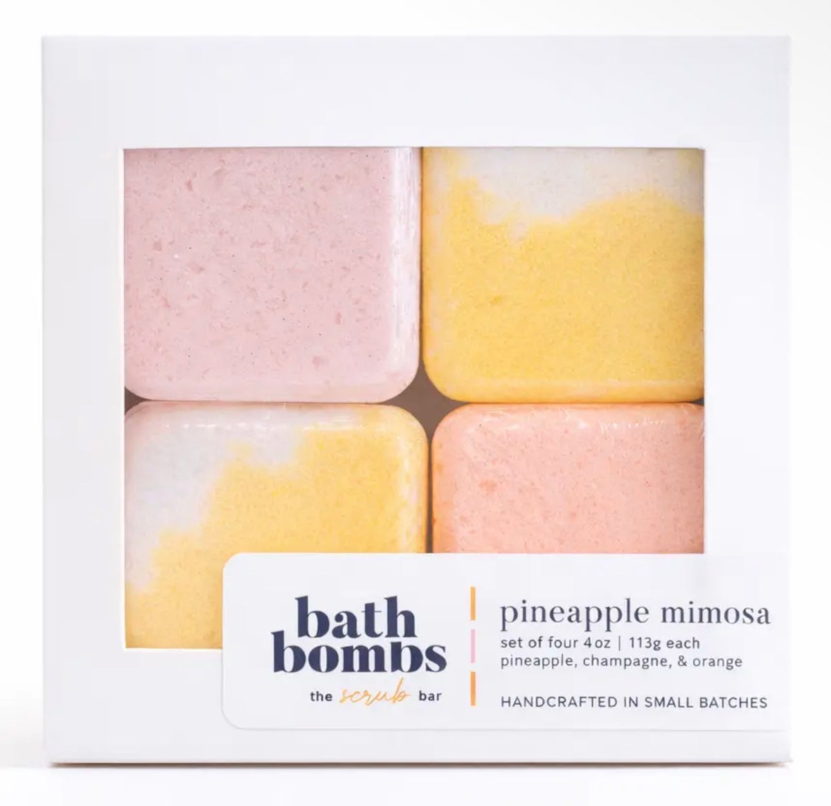 Pineapple Mimosa Bath Bombs