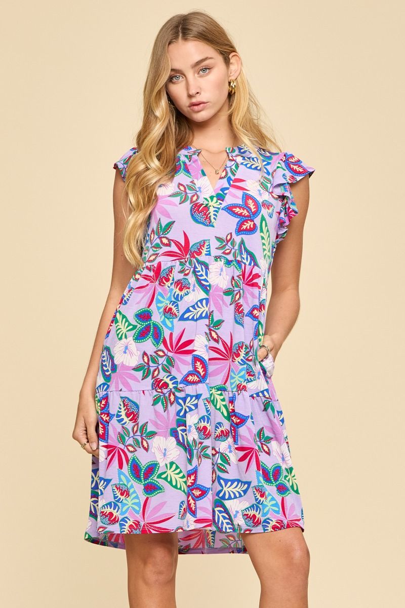 S & M LEFT | Lizzy Lavender Dress